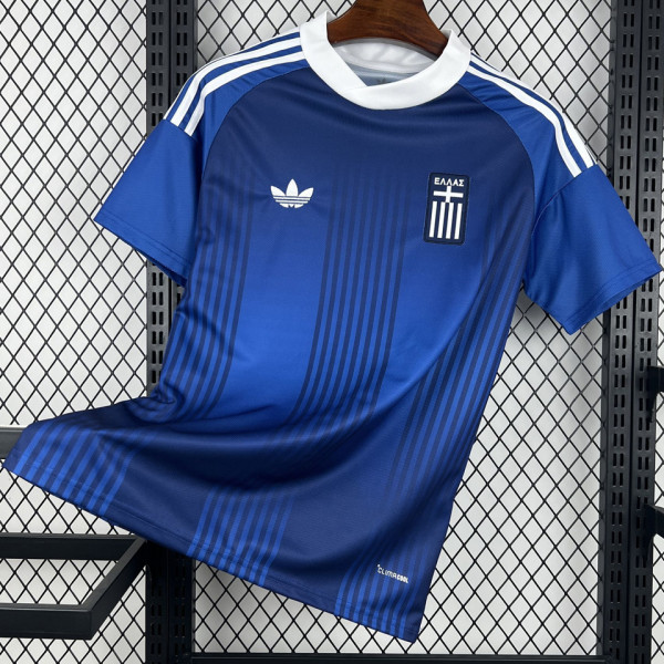 2026/27 Greece Away Blue Fans Soccer Jersey