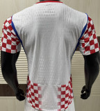2026/27 Croatia Home Player Version Soccer Jersey 背下有格子