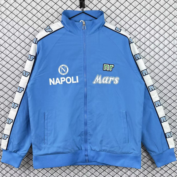 1988/1989 Napoli Blue Retro Windbreaker
