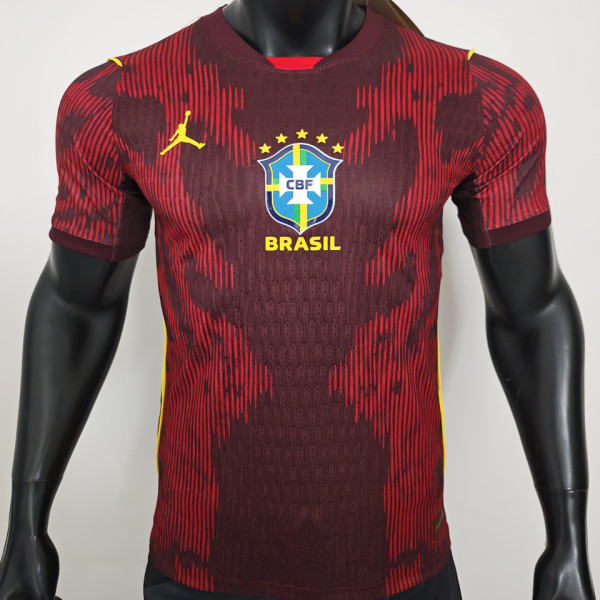 2026/27 Brazil Special Edition Red Player Version Soccer Jersey