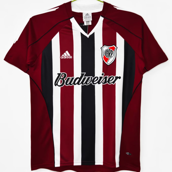2005/06 River Plate Third Black Retro Fans Soccer Jersey