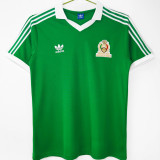 1986 Mexico Home Retro Soccer Jersey