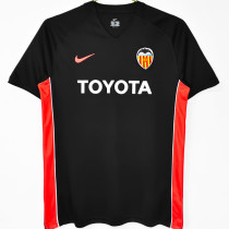 2006/07 Valencia Awya Black Retro Soccer Jersey