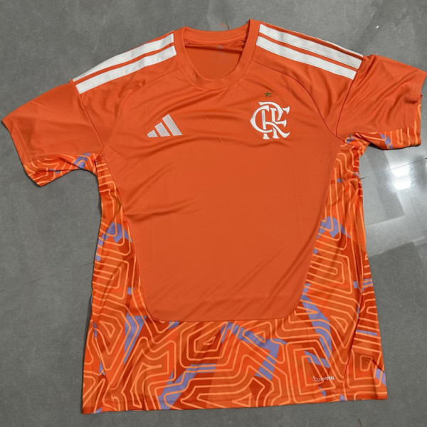 2026/27 Flamengo Orange Goalkeeper Fans Soccer Jersey