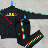 2026/27 Jamaica Black Jacket Tracksuit