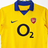 2003/05 ARS Away Yellow Retro Soccer Jersey
