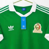 1986 Mexico Home Retro Soccer Jersey