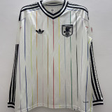 2026/27 Japan Away White Fans Long Sleeve Soccer Jersey