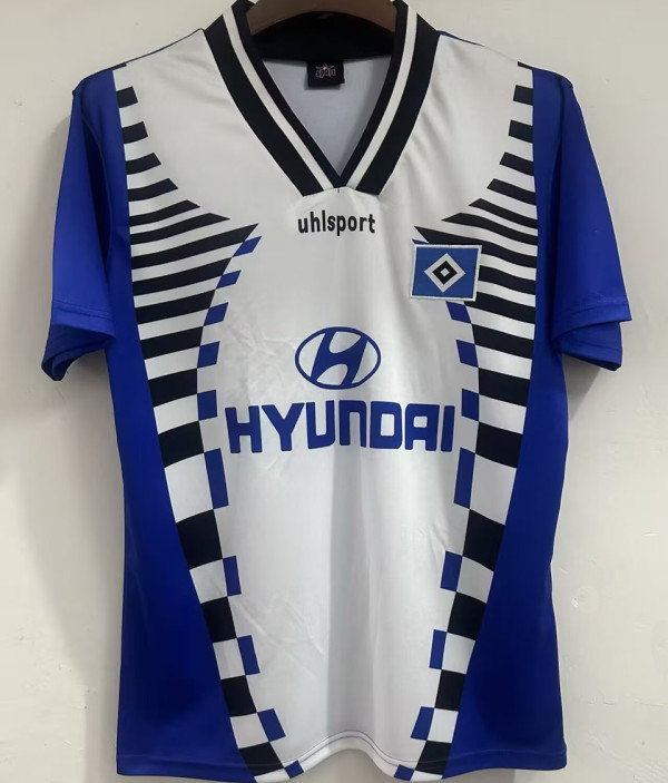 1996 Hamburger Away Retro Soccer Jersey