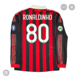 2009/10 AC Milan Home Retro Soccer Jersey