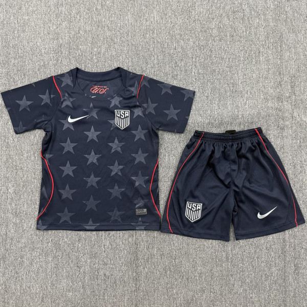 2026/27 U.S Away Black Kids Soccer Jersey