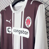 2026 ST Pauli Special Edition Fans Long Sleeve Soccer Jersey 圣保利