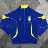 2026/27 Brazil Blue Windbreaker