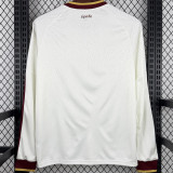 2026/27 Spain Away White Fans Long Sleeve Soccer Jersey