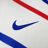 2010 Netherlands Away White Retro Long Sleeve Soccer Jersey