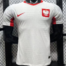 2026/27 Poland Home White Player Version Soccer Jersey