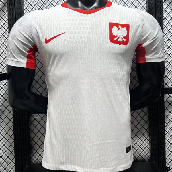 2026/27 Poland Home White Player Version Soccer Jersey