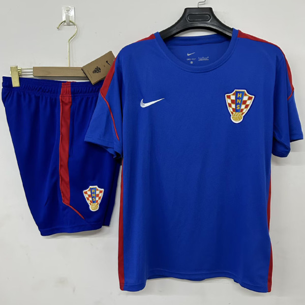 2026/27 Croatia Blue Training Jersey (A Set)