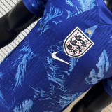 2026/27 England Blue Goalkeeper Player Version Soccer Jersey