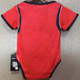 2026/27 England Away Red Baby Suit