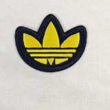 2026/27 Colombia Retro Style Pure Cotton T-Shirt 队微 黄色