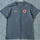 2026/27 Colombia Retro Style Pure Cotton T-Shirt 队微 红色
