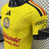 2026/27 Club America Home Yellow Player Version Soccer Jersey