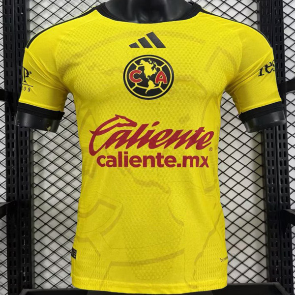 2026/27 Club America Home Yellow Player Version Soccer Jersey