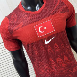 2026/27 Turkey Away Red Player Version Soccer Jersey