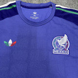 2026/27 Mexico Goalkeeper Blue Fans Soccer Jersey