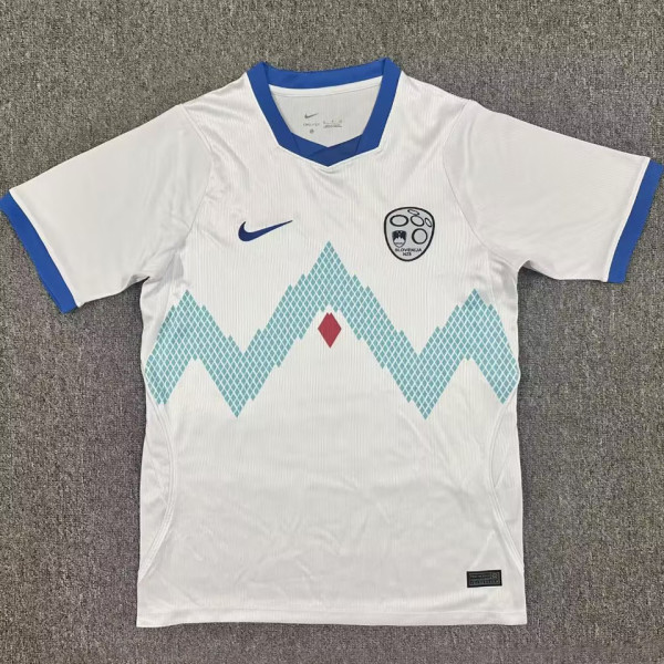 2026/27 Slovenia Away White Fans Soccer Jersey