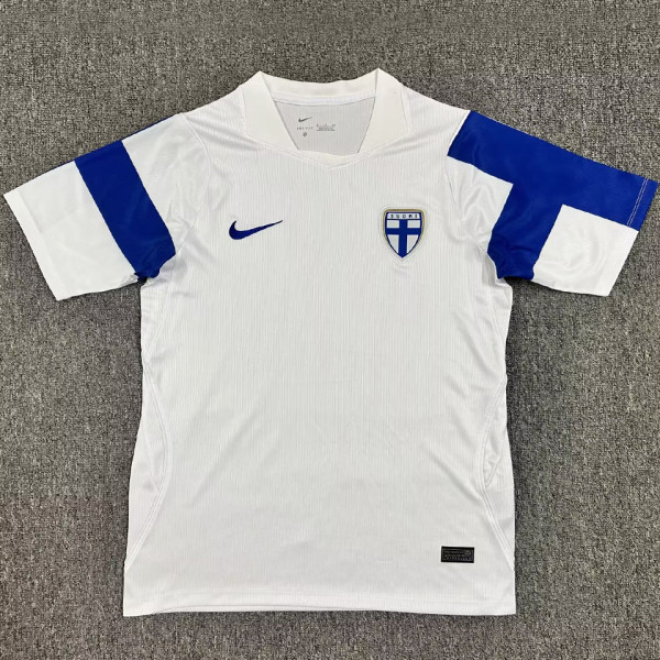 2026/27 Finland Home White Fans Soccer Jersey