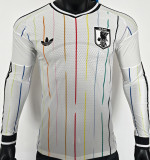 2026/27 Japan Away White Player Version Long Sleeve Jersey