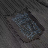 1995/1996 LFC Special Edition Black Retro Long Sleeve Soccer Jersey
