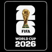 橡胶 FIFA WORLD CUP 2026 Rubber Patch Right Patch 右臂章 黑底白字 (You can buy it alone OR tell us which jersey to print it on. )