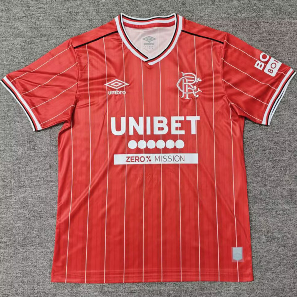 2026/27 Glasgow Rangers Away Red Fans Soccer Jersey