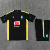 2026/27 Brazil Black Training Jersey (A Set)