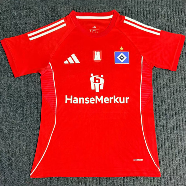 2026/27 Hamburger Away Red Fans Soccer Jersey
