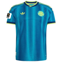 2026/27 Colombia Away Fans Soccer Jersey (Have Right Patch 有右臂章 白底黑字）