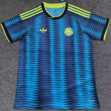 2026/27 Colombia Away Fans Soccer Jersey (Have Right Patch 有右臂章 白底黑字）