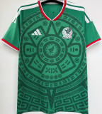 2026/27 Mexico 1:1 Quality Home Green Fans Soccer Jersey (Have Right Patch 有右臂章 白底黑字）