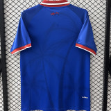 2026/27 Haiti Home Blue Fans Soccer Jersey 海地 (Have Right Patch 有右臂章 白底黑字）