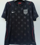 2026/27 U.S 1:1 Quality Away Black Fans Soccer Jersey (Have Right Patch 有右臂章 白底黑字）