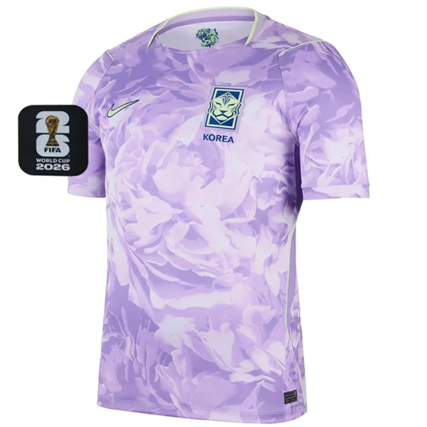 2026/27 South Korea Away Fans Soccer Jersey (Have Right Patch 有右臂章 黑底白字）
