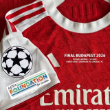2025/26 ARS 1:1 Quality Home Red Fans Soccer Jersey
