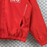 2026/27 M Utd Red Retro Windbreaker