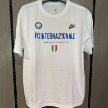 2026 In Milan Champion 21 White Pure Cotton Jersey