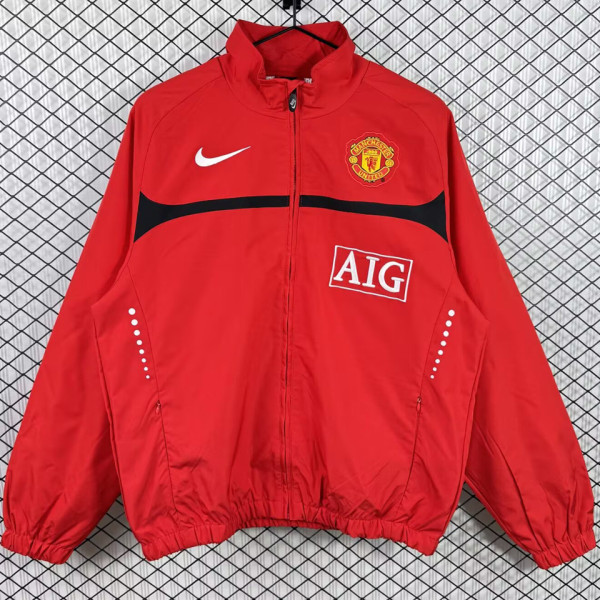 2026/27 M Utd Red Retro Windbreaker
