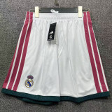 2026/27 RM Home White Fans Shorts Pants