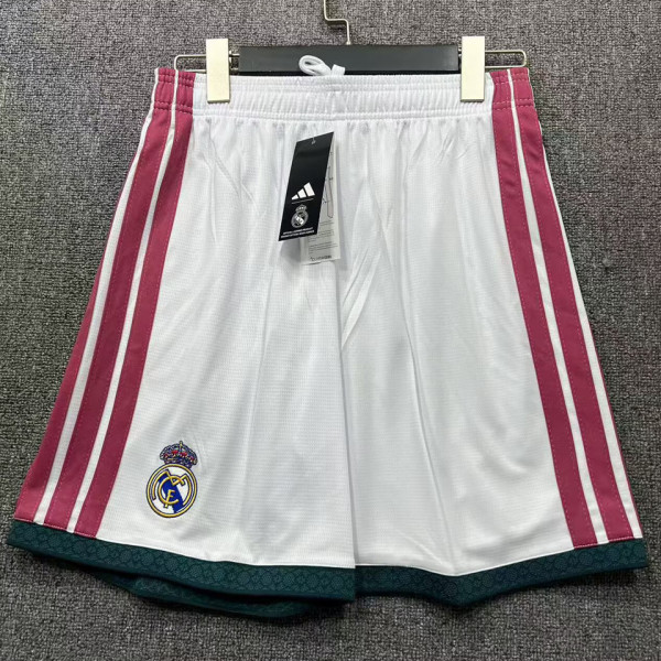 2026/27 RM Home White Fans Shorts Pants